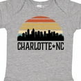 thumbnail image 4 of Inktastic Charlotte North Carolina Skyline Boys or Girls Baby Bodysuit, 4 of 5