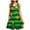 Yellow1, variant on Puyaiuu New Formal Dresses for Women St. Patrick's Day Women's Casual Plus-Size Sleeveless Crew Neck Short Dress Sundresses for Women 2025
