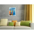 thumbnail image 4 of Lloyd Mittelmeer-Reisen 1935 (Mediterranean Travel) - Norddeutscher Lloyd Bremen (NDL) - Vintage Ocean Liner Travel Poster c.1935 - Fine Art Rolled Canvas Print 16in x 20in, 4 of 4