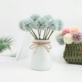 thumbnail image 2 of Tainini Artificial Chrysanthemums Flowers Balls Flowers, Fake Mums Silk Flowers for Spring Home Floral Arrangement Table Centerpiece Decor, 2 of 6