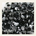 thumbnail image 1 of EIMELI 1000 Pcs Résine Cristalline Flatback Strass Gemmes 2mm/3mm 4mm/5mm/6mm Blanc Transparent 3 mm (1000), 1 of 8