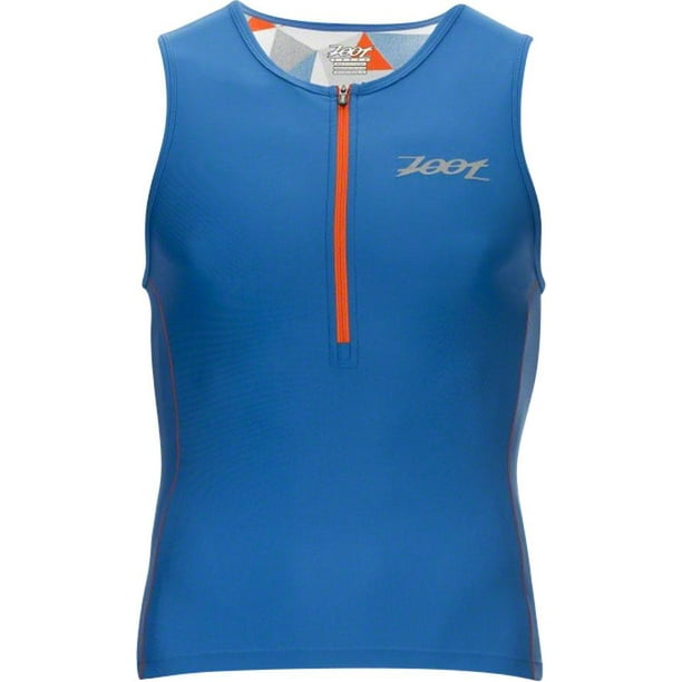Zoot Sports Zoot Performance Tri Tank Men's Triathlon Top Vivid Blue