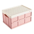 thumbnail image 2 of Contenedor de almacenamiento Zulema Organizador hogar garaje plegable rosado, 2 of 4