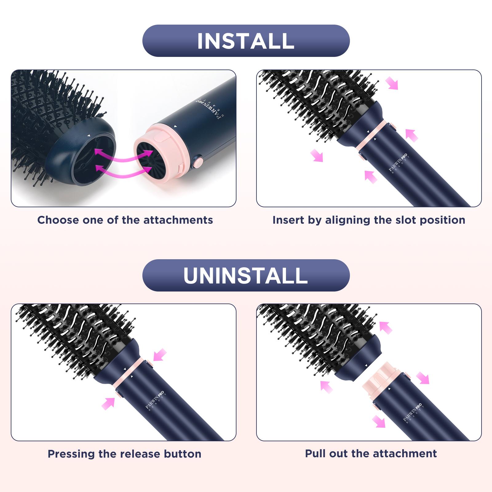 Parwin Pro Beauty 5-in-1 Hot Air Multi-Styler photo 2