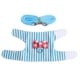 thumbnail image 4 of Pequeños Animales Tracción Correa Rejilla Roja Cuerda de Tracción Azul Conejo Cuerda Cofre Rayas Azules 2 Rayas Piezas ANGGREK Otros, 4 of 8