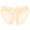 Beige, variant on Bigersell Womens Bikini Underwear Cotton Clearance Cotton Underwear Women Period Panty Style P-610 Spandex Thong Panties Thong Underwear Briefs High Waist Women's Panties White One Size
