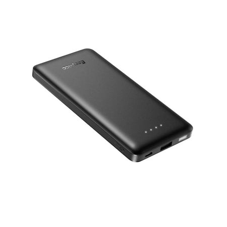 Slim 10000 mAh Power Bank, QC 3.0 Quick Charge Portable Charger External Battery for iPhone Android and More - (Best Battery Android Phone Under 10000)