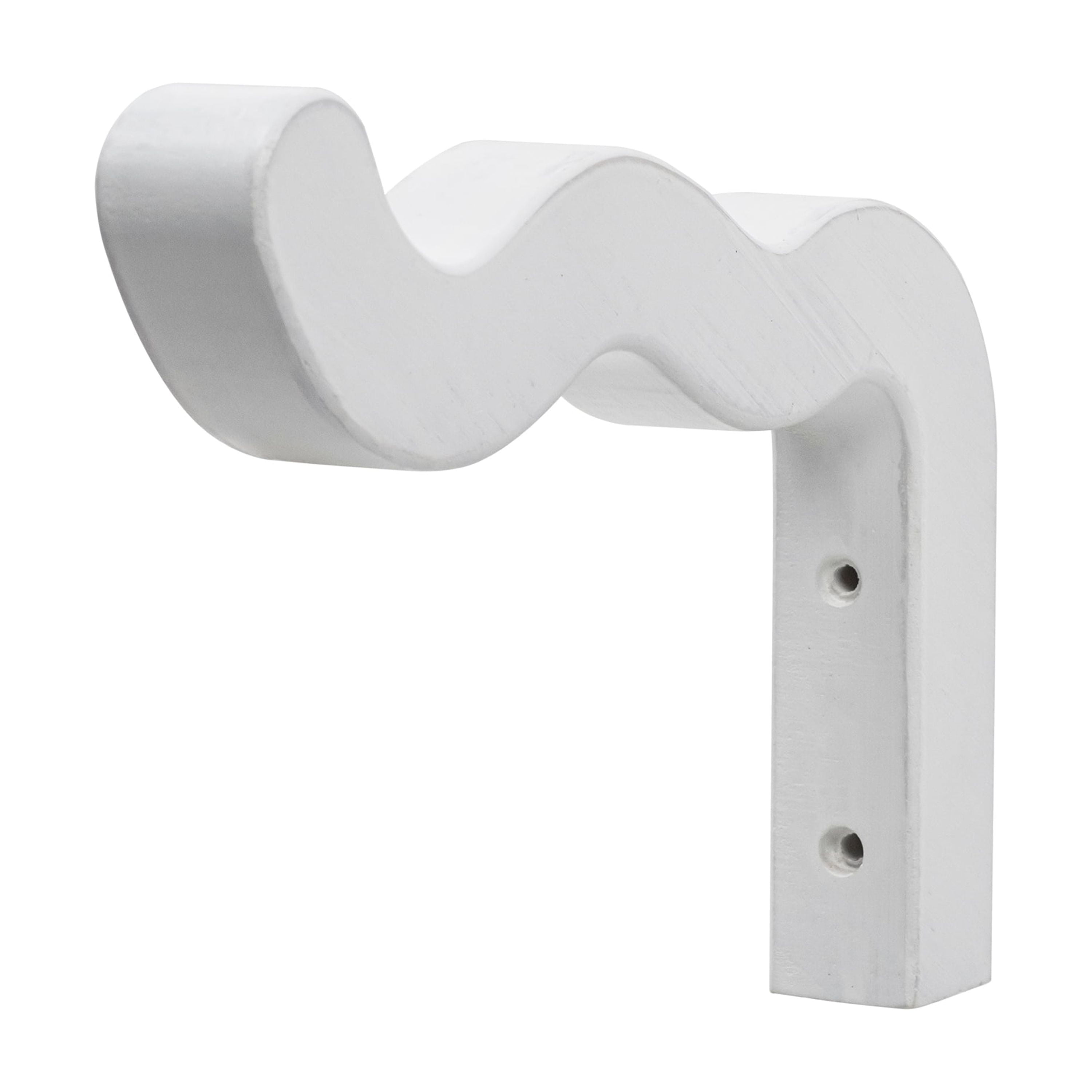 Mainstays 7 inch White Wood Grove Wall Plant Hanger, 1 Pack