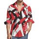 thumbnail image 1 of Camisa de manga larga para hombre Camisa informal abstracta novedosa para vacaciones, uso diario, fin de semana, moda informal, otoño e invierno, manga larga, 1 of 6