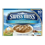 Swiss Miss Classics Milk Chocolate with Marshmallow Hot Cocoa Mix, 10 Count 7.3 oz