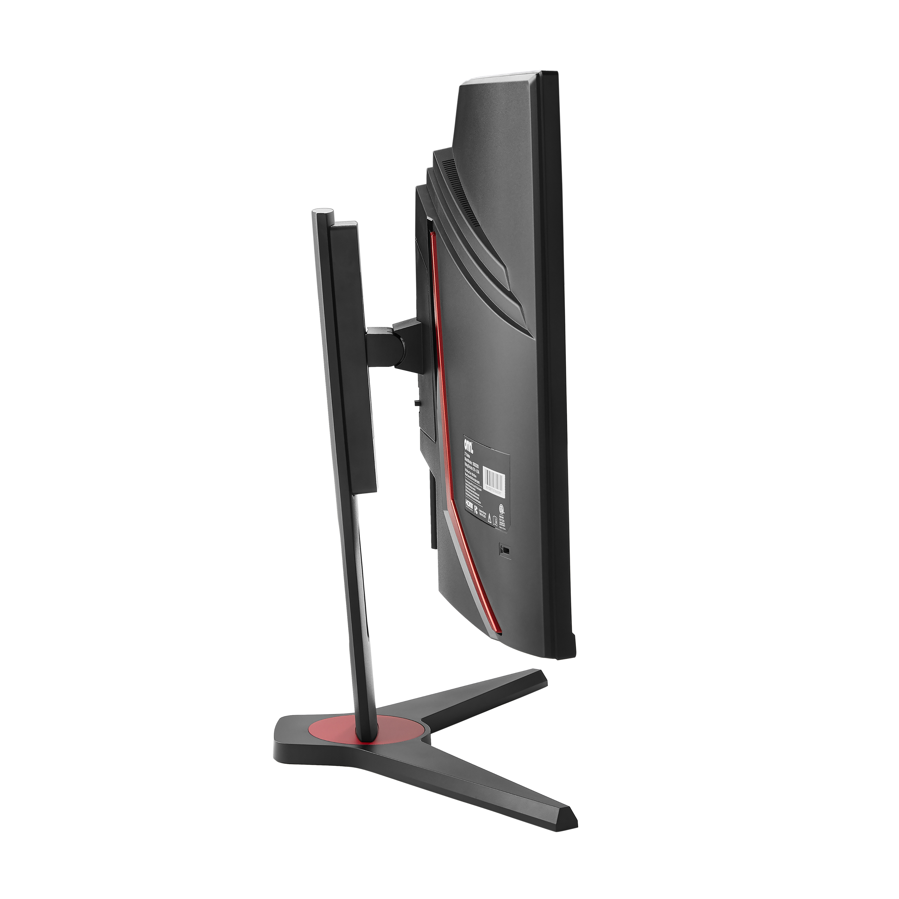 onn Monitor curvo QHD de 27" (2560 x 1440p) 180Hz 1ms AMD FreeSync para juegos con cables, negro, nuevo 6