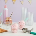 thumbnail image 2 of 50 Pack 8 oz Clear Plastic Cups with Dome Lids for Dessert, Small Containers for Ice Cream Sundae, Parfait, 2 of 9