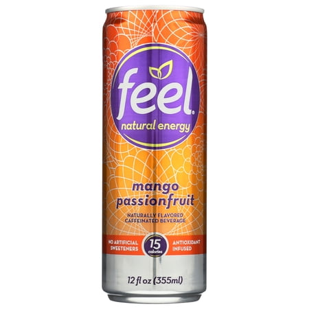 Feel Natural Energy Energy Drink Mango Passionfruit, 12 Oz