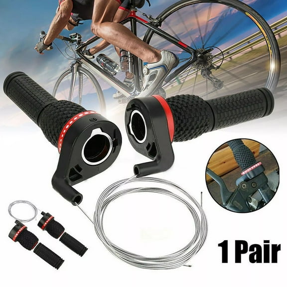 Mtb Bicycle Shift Levers Mountain-Bike Handlebar Grip Handle Gear Shifter Set For 22.2Mm Handlebar Cycling Accessories