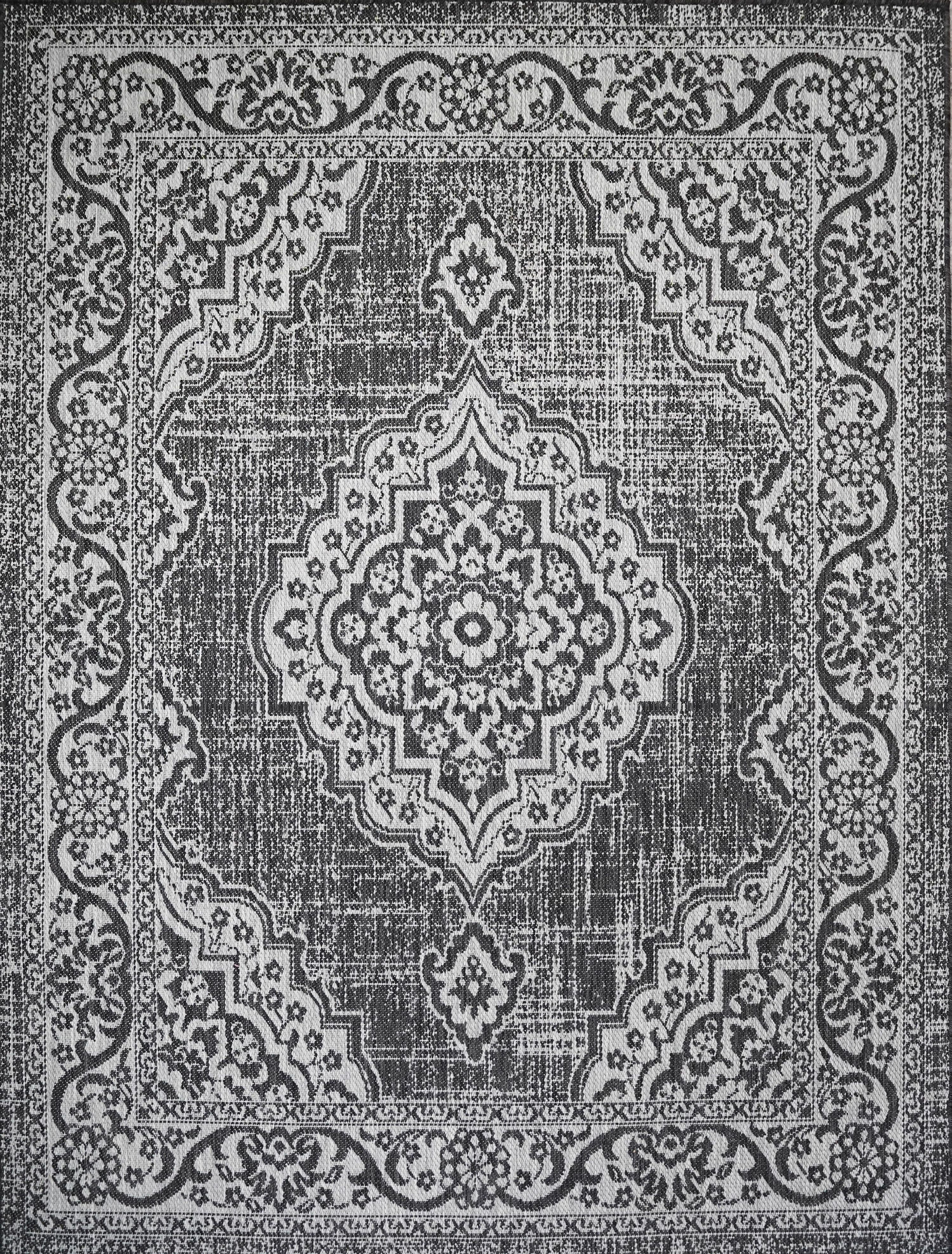 Benissimo Indoor / Outdoor Sisal Area Rug "Palace" Collection NonSkid