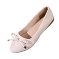 thumbnail image 1 of Loafers for Women, Plus Size Soft Sole with Bows, Trendy Comfortable Flat Shoes for Spring Summer, 1 of 9