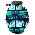 thumbnail image 3 of Nueva sudadera con capucha con estampado 3D de palmeras de moda, sudaderas tipo pulóver de talla grande para hombres y mujeres, sudaderas informales de manga larga con capucha, 3 of 5