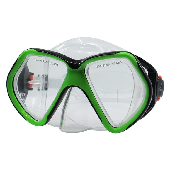 SCAUP AQUADUX Recreational Diving Mask - Snorkeling Goggles with Tempered Glass Lenses for Adults