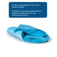 thumbnail image 2 of McKesson CSR Sterilization Wrap for Medical Supplies, Nail Technicians, Tattoo Tools - Air and Water Barrier, Blue Cellulose, 36 in x 36 in, 50 Count, 5 Packs, 250 Total, 2 of 7