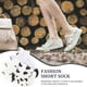 thumbnail image 2 of 4 pares de calcetines cortos con estampado de vaca, calcetines creativos con estampado de vaca, calcetines tobilleros., 2 of 6