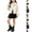 Beige, variant on Xdegoge Girls Faux Leather Moto Jacket Zip Up Biker Long Sleeve Fall Winter Casual Short Coat Stylish Kids Trendy Fashion Outerwear with Pockets 1-10 Years