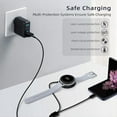 thumbnail image 2 of Upgraded 2 In 1 Watch Charger For Galaxy Watch 5 Pro/5 BE/5/4 Classic/4/3/2/Active 2/Active, USB C Charging Cable Compatible For Samsung Galaxy Z Flod4/Z Flip4/S22 Ultra/S21 Plus/S20/S10, 2 of 7