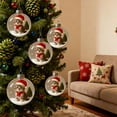 thumbnail image 5 of Kojanyu Transparent Christmas Animal Ornament – Mini Winter Scene In A Sparkling Sphere, 5 of 6