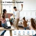 thumbnail image 2 of Altavoz AIKELA 5 en 1 con soporte para teléfono inalámbrico por inducción y Bluetooth, 2 of 9