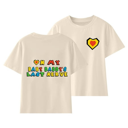 

Children Girls T-shirts Cartoon Printed Short Sleeve Crew Neck Pullover Casual Fashion Cute Top Dailywear Party Tshirts