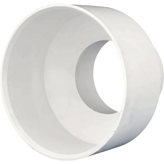 Charlotte Pipe Schedule 30 3 in. Hub x 1-1/2 in. Dia. Hub PVC Reducing Coupling