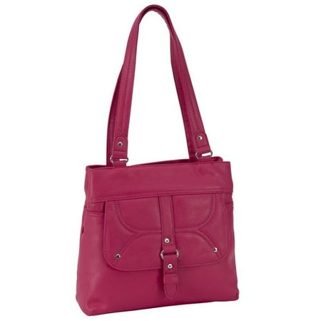 George Pebble Shopper Handbag, Pink