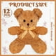thumbnail image 2 of Oso de peluche Jenaai, 12 piezas, 30 cm, color marrón, para regalo de baby shower, 2 of 6