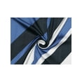 thumbnail image 3 of INSPIRE CHIC 70cm Stripe Print Square Scarves Kerchief Neck Head Scarf Neckerchief Headband for Ladies Blue White, 3 of 5