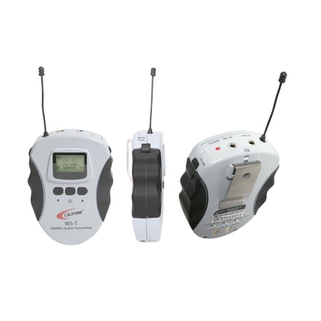 UPC: 0610356801000 | Califone WS-T Lightweight 16-Channel Wireless Audio System Transmitter