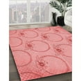 thumbnail image 2 of Ahgly Company Indoor Square Patterned Pastel Pink Area Rugs, 5' Square, 2 of 6