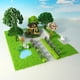 thumbnail image 5 of Kit de Material para Manualidades DIY Modelo Tree Manor Mini Vacaciones Realistas para Regalo, 5 of 8