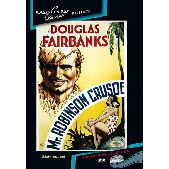 Mr. Robinson Crusoe (DVD), American Pop Classic, Action & Adventure