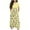 Yellow, variant on BFHHYA Girls Spring Easter Dress Short Sleeve Floral Print Dresses Long Holiday Sundress for Youth Girls Szie 4-14 Years