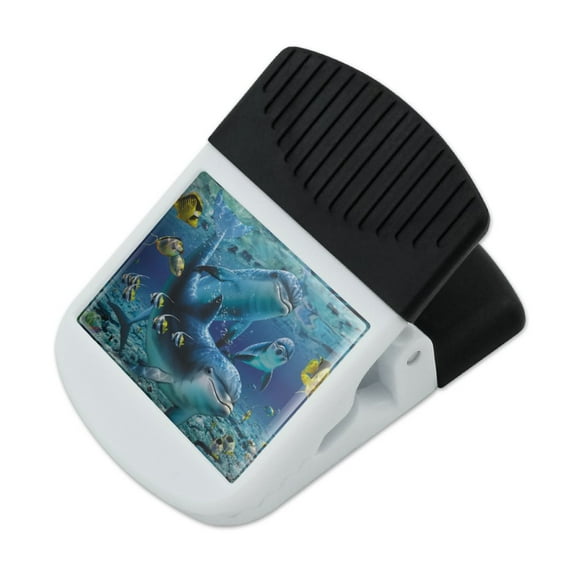 Coral Reef Diving Dolphin Pals Diving Refrigerator Fridge Magnet Magnetic Hanging Hook Note Snack Clip