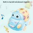 thumbnail image 4 of Gallickan Baby Car Rattle Toy, Rattle & Roll Cars for Toddler Aged 1-3, Friction Powered Truck, Baby Boys Girls Gift, Blue, 4 of 5