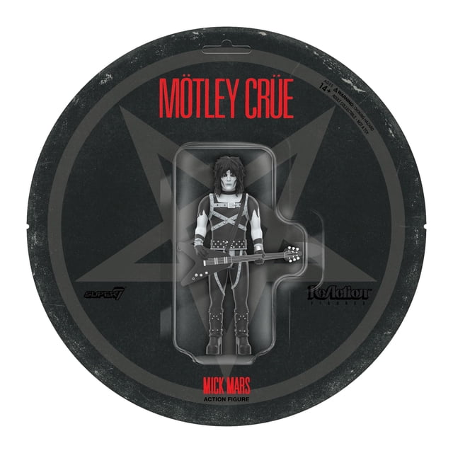 Figura de acción Super7 Motley Crue Mick Mars Shout at The Devil