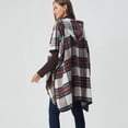 thumbnail image 4 of ZEBLIOSO Women's Hooded Shawls and Wraps Cowgirl Style in Winter Western Ponchos One Size, 4 of 6