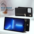 thumbnail image 2 of Xihbxyly Artículos En Exceso Liquidación Todo Estuche Tipo Cartera Tipo Bandolera para Tarjetas de Crédito, Apto para Fundas de Móvil con Cremallera, Funda de Piel Tipo Mensajero para Teléfono, Funda, 2 of 7