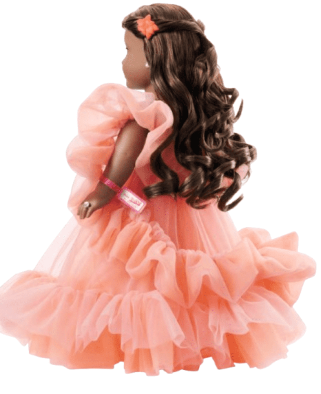 American Girl Peaches &rsquo;n Cream Barbie Collector Dark Brown Hair Doll New w Box