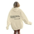 thumbnail image 2 of Dear Person Behind Me Hoodies for Women Mental Health Matters Inspirational Positive Hooded Sweatshirt with Pockets, 2 of 6