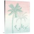 thumbnail image 1 of Global Gallery's 'Sunset Palms I' By Elyse DeNeige Stretched Canvas Wall Art, 1 of 1