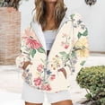 thumbnail image 2 of NMMUED Workout Jackets for Woman, Zip Up Sweatshirt Women, Graphic Hoodies, Zip Up Hoodie Women, Gym Hoodie, Beige L, 2 of 6