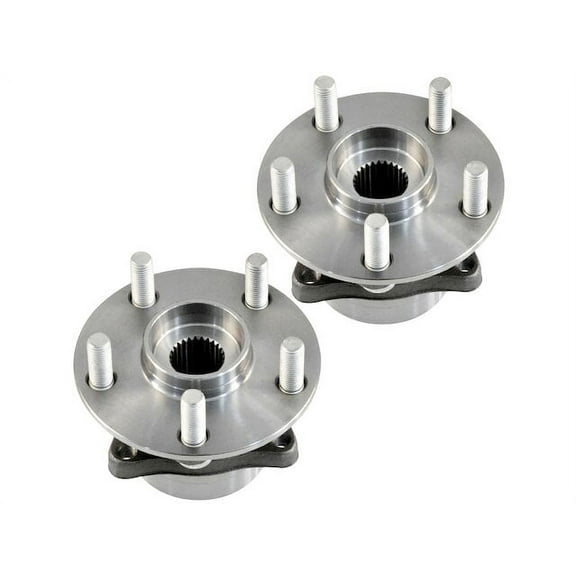 Front Wheel Hub Assembly Set - Compatible with 2004 - 2009 Toyota Prius 2005 2006 2007 2008
