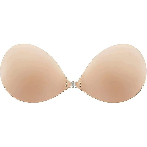 Buy Outry Reusable Stress Adhesive Bra, Backless Silicone Invisible Sticky  Bra - Available in Beige and Black - up to DDD Size Online at  desertcartINDIA