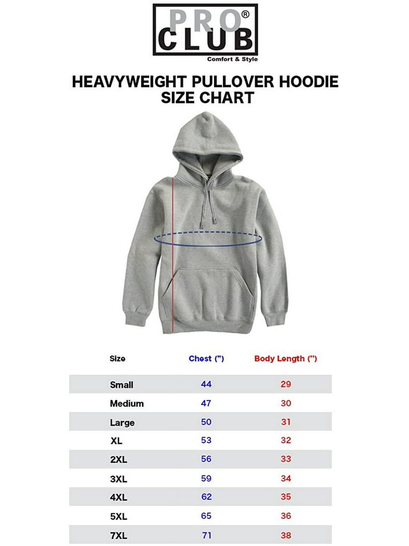 【PRO CLUB】★パーカー★ Men's Heavyweight Pullover Hoodie s-l1200.jpg